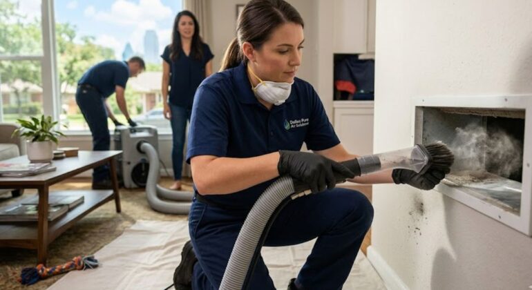 How to Get Duct Cleaning Service in Dallas for Pure Air